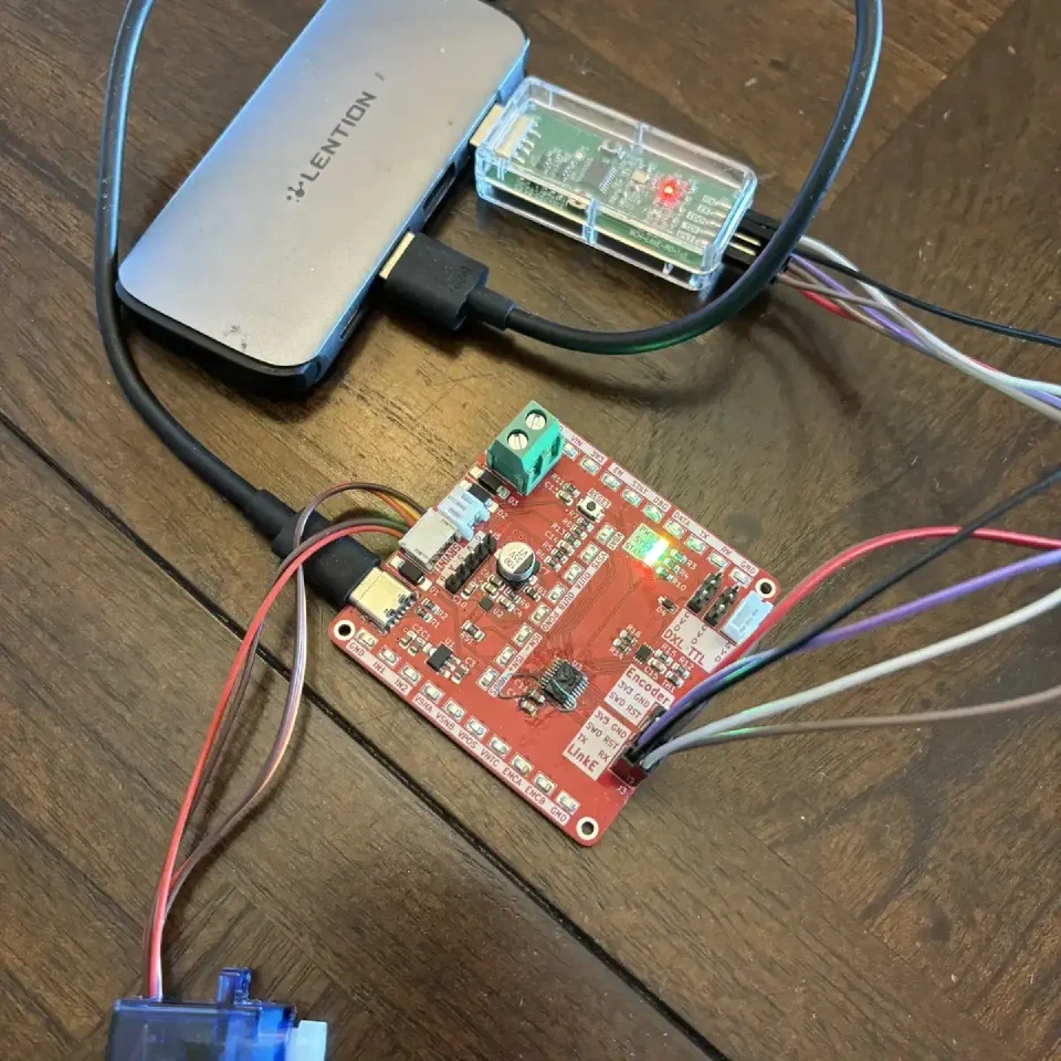 Plugged in and working post PCB surgery